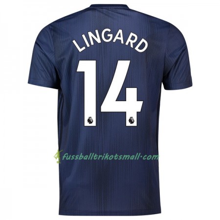 Günstige Fußballtrikots Manchester United Lingard 14 2018-2019 Kurzarm Ausweichtrikot kaufen